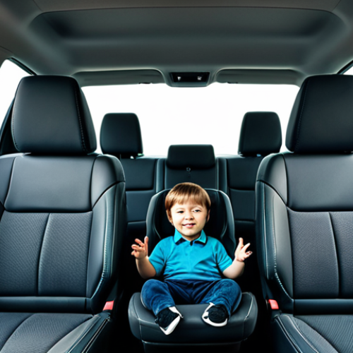 Interior Space & Family**

"The interior of a Toyota Corolla Cross, showcasing spacious seating with a family inside (parents and two children), all fully clothed, modest attire, safe for work, appropriate content, perfect anatomy, natural proportions, well-formed hands, proper finger count, family-friendly, professional automotive photography, bright daylight."

**