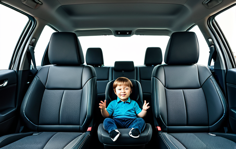 Interior Space & Family**
"The interior of a Toyota Corolla Cross, showcasing spacious seating with a family inside (parents and two children), all fully clothed, modest attire, safe for work, appropriate content, perfect anatomy, natural proportions, well-formed hands, proper finger count, family-friendly, professional automotive photography, bright daylight."
**